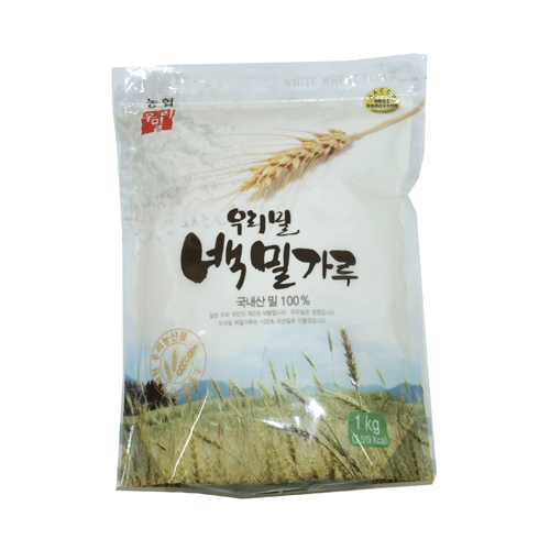 우리밀 백밀가루-1kg / 20kg