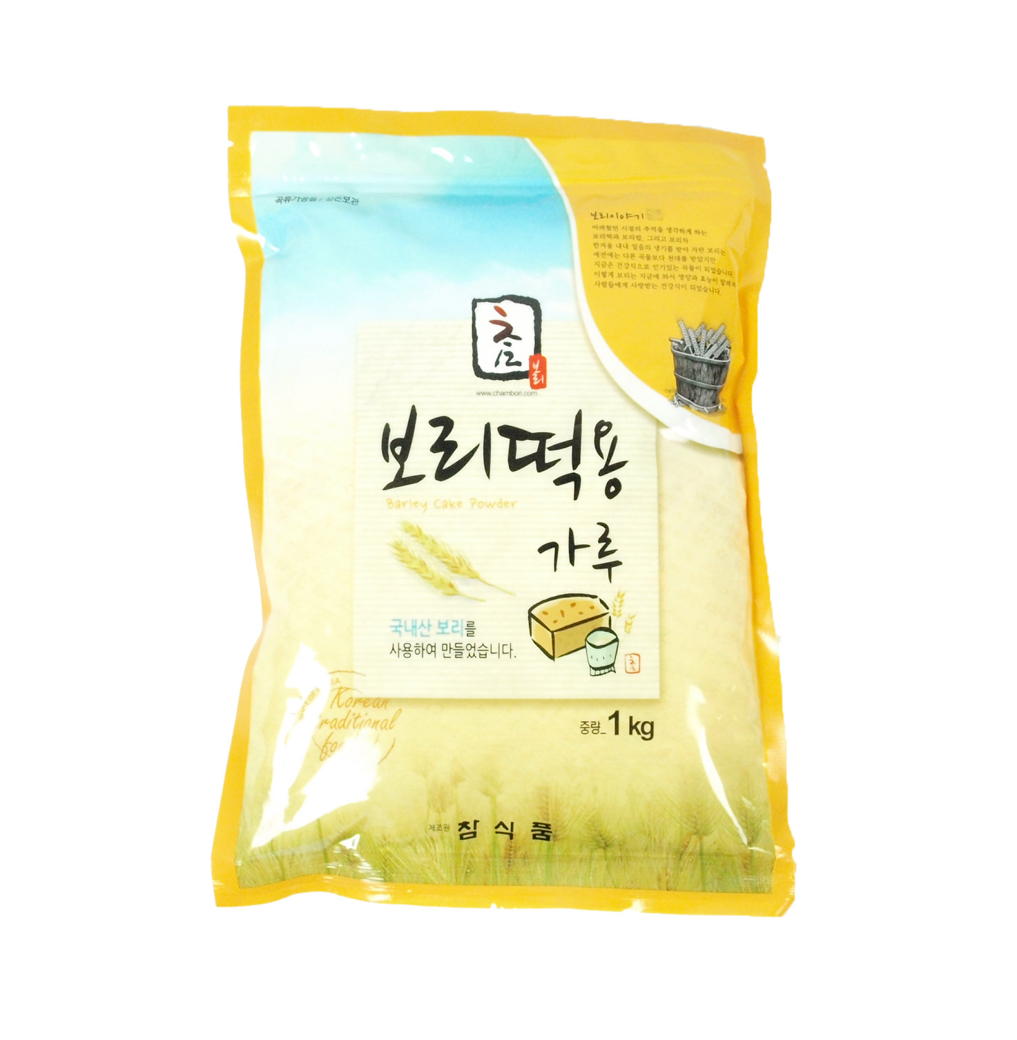 참보리떡용가루-1kg(면세)